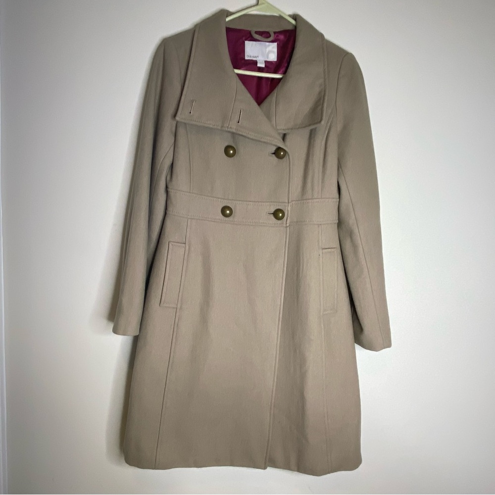 Old Navy Tan Peacoat